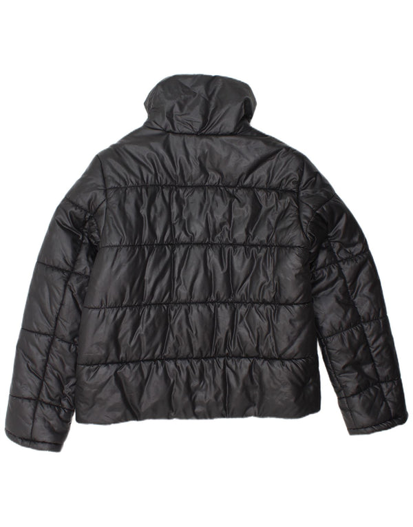 Jaqueta acolchoada feminina Mexx UK 16 grande poliamida preta