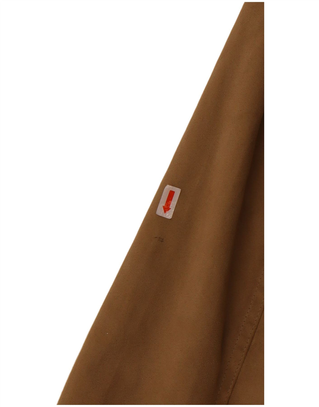 Jaqueta bomber masculina vintage UK 38 poliéster bege médio