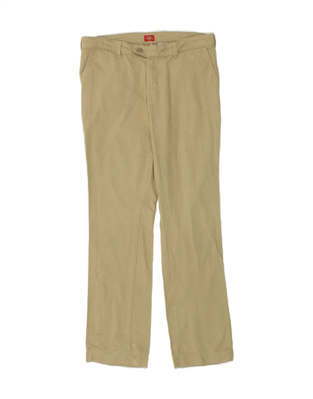 DICKIES Womens Straight Chino Trousers US 9 Medium W30 L30  Khaki Cotton Vintage Dickies and Second-Hand Dickies from Messina Hembry 