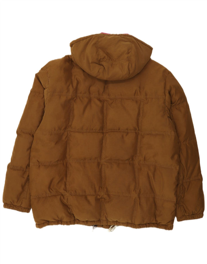 Jaqueta acolchoada masculina DUBIN IT 54 2XL poliéster marrom