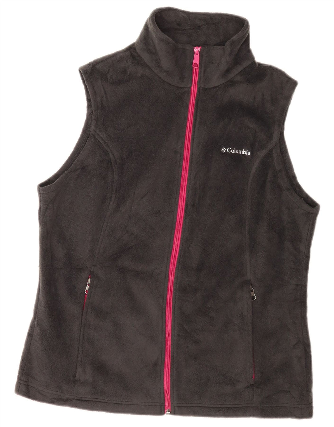 Columbia Womens Fleece Gilet UK 16 Grande Poliéster Cinza