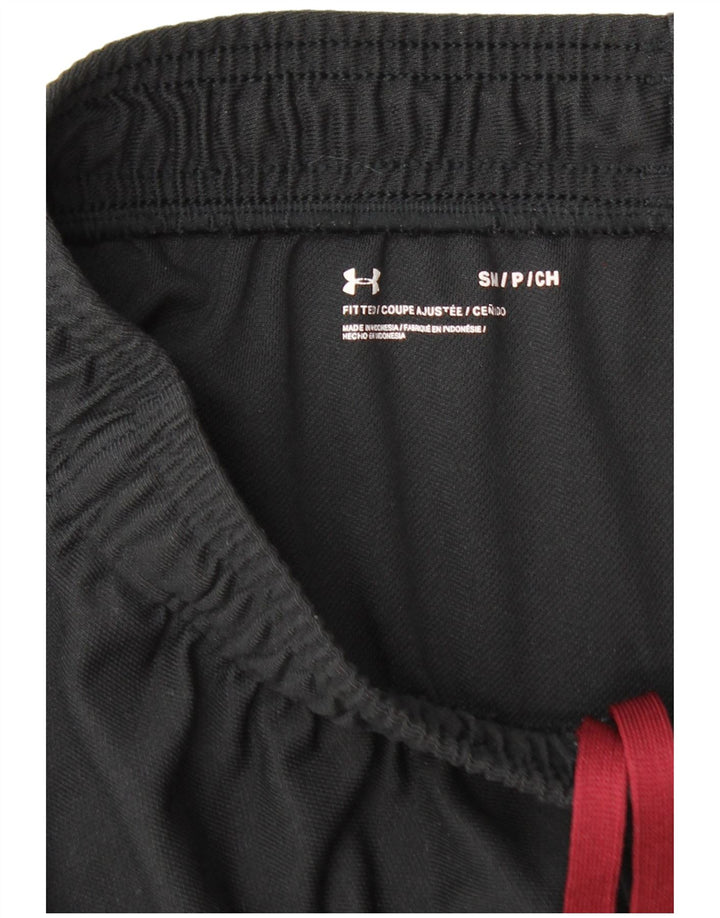Calça de treino feminina Under Armour UK 10 poliéster preto pequeno
