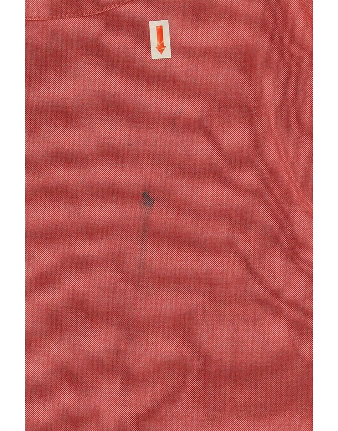 Camisa masculina de manga curta Quiksilver grande algodão vermelho