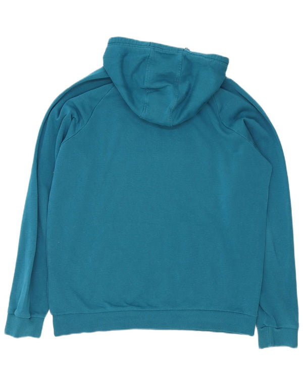 Under Armour masculino gráfico moletom com capuz grande algodão azul