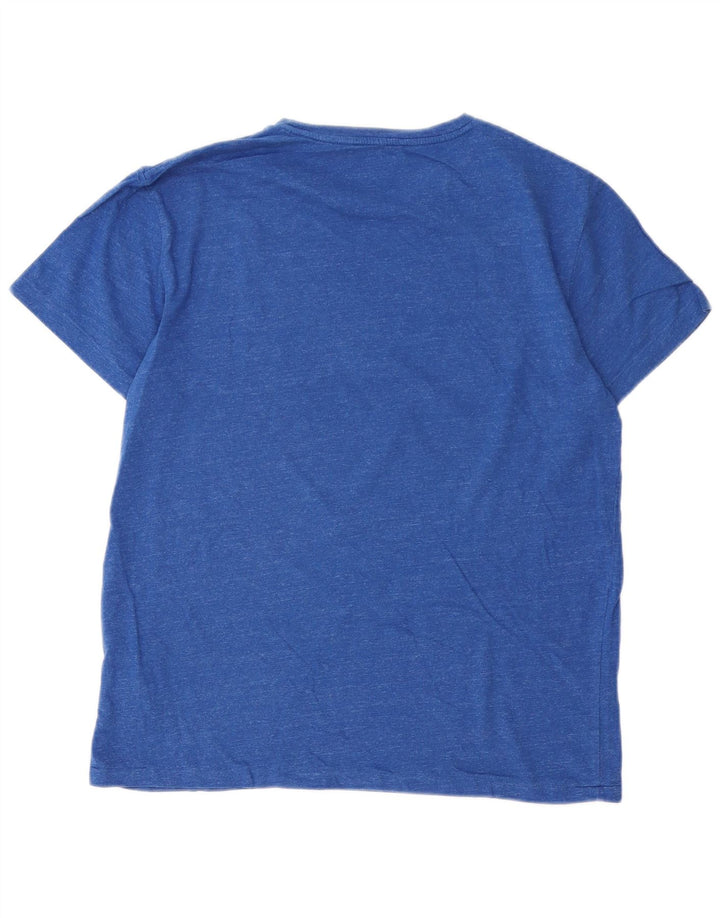 Polo Ralph Lauren Camiseta masculina Top Médio Algodão Azul