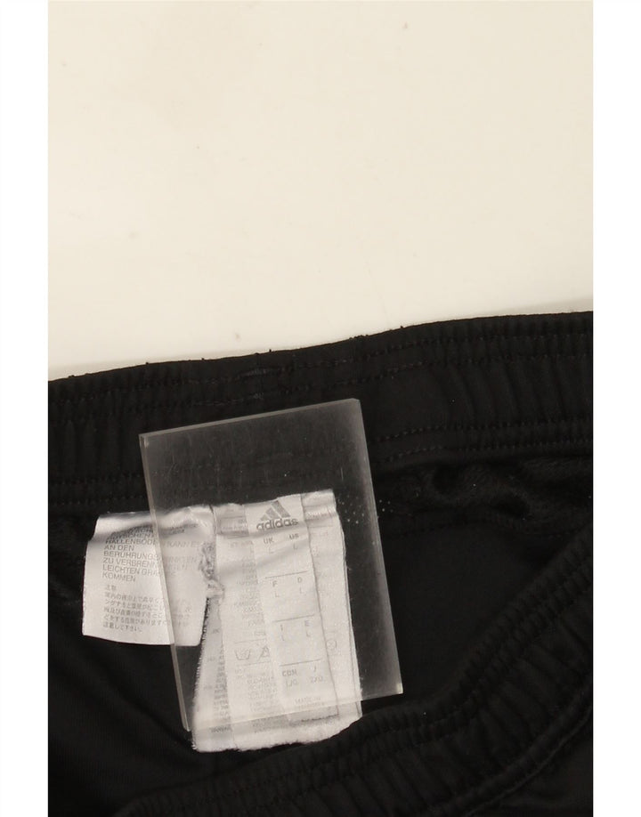 Calça de treino masculina ADIDAS grande poliéster preto