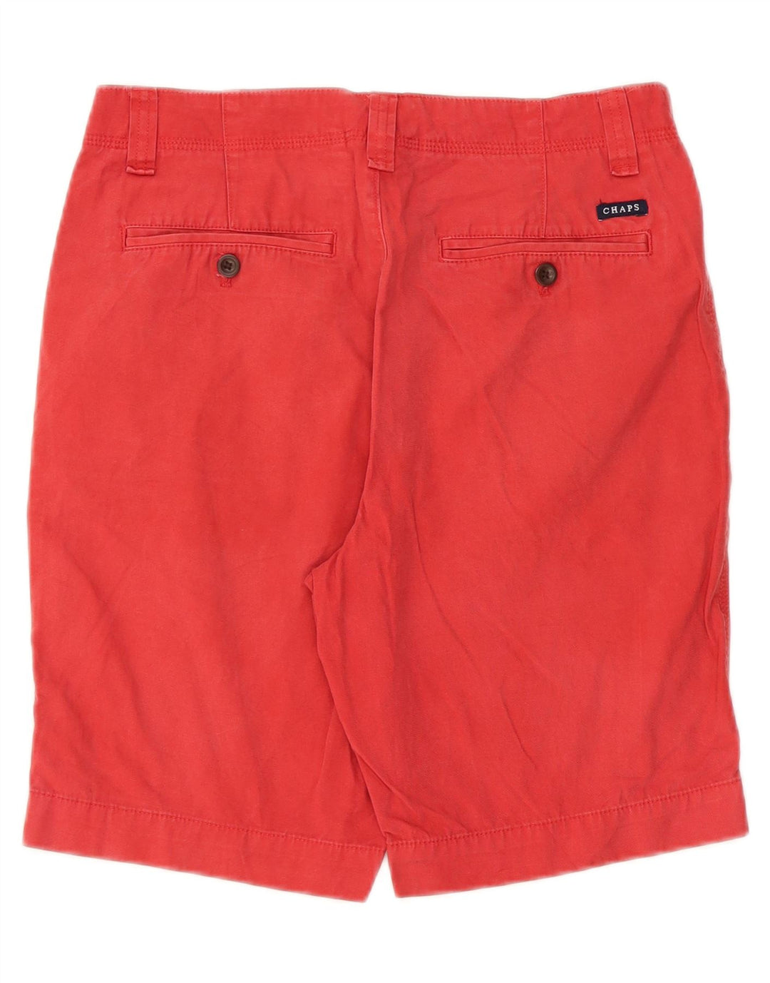 Shorts Chino Masculino CHAPS W30 Algodão Vermelho Médio