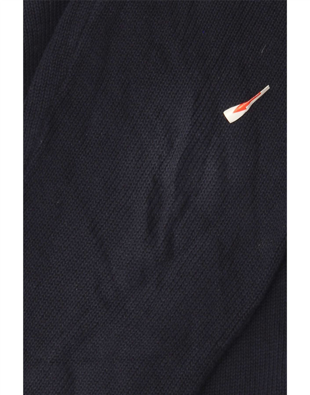 Suéter masculino Massimo Dutti com gola redonda, azul marinho médio
