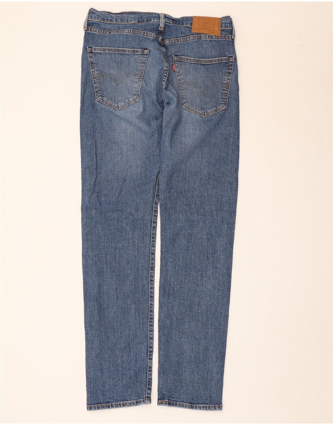 Levi's Masculino 502 Tapered Jeans W32 L34 Azul Algodão
