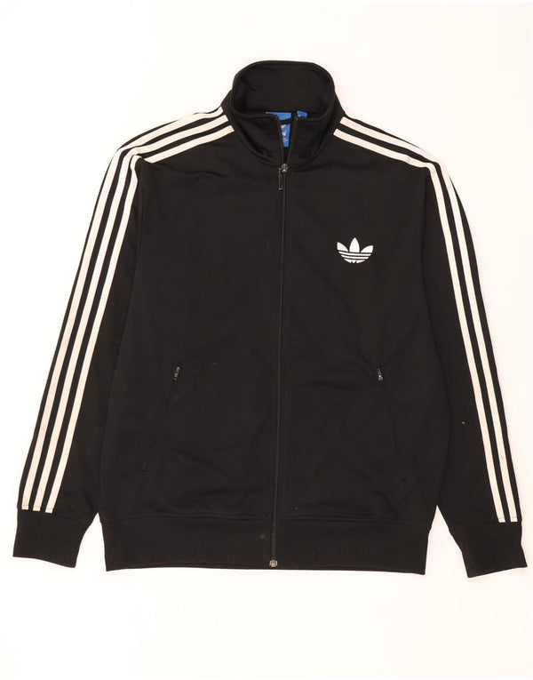 Adidas Mens Treino Top Jaqueta Grande Poliéster Preto