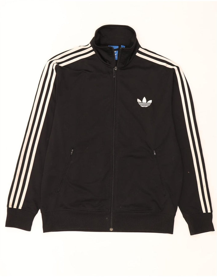 Adidas Mens Treino Top Jaqueta Grande Poliéster Preto