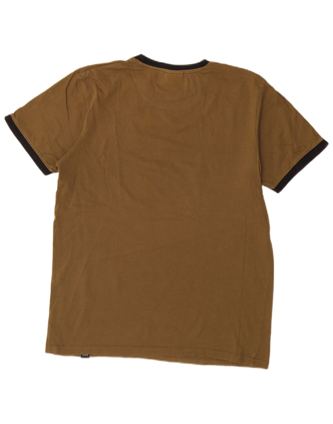 Camiseta masculina ELLESSE Top médio cáqui