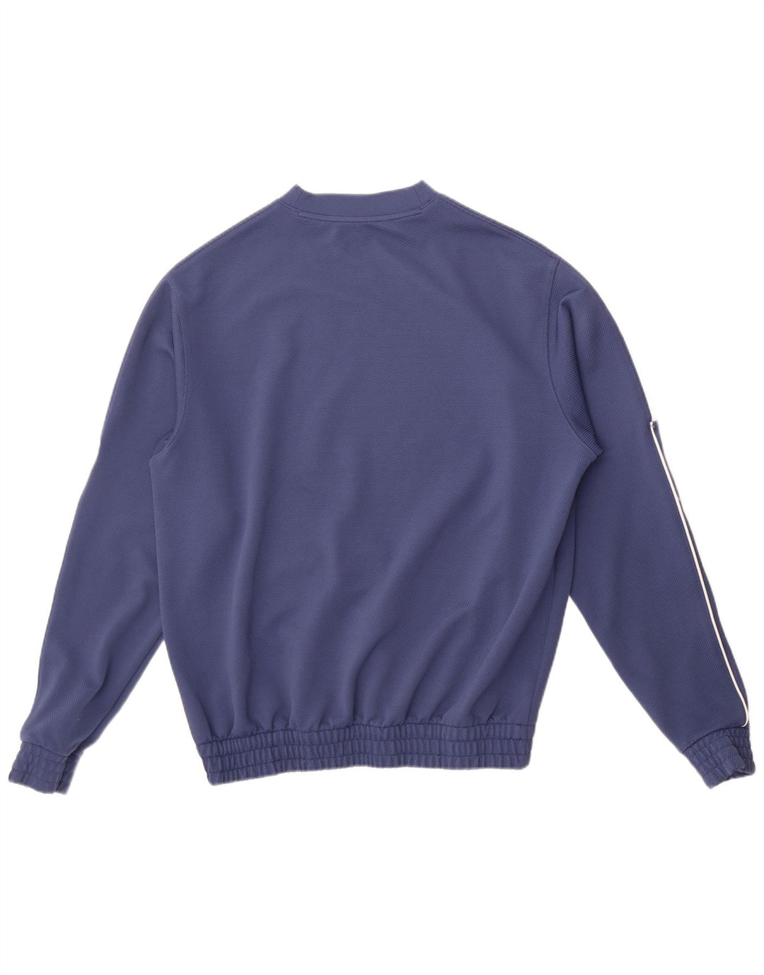 Adidas Mens Moletom Jumper Médio Azul Colorblock Poliéster