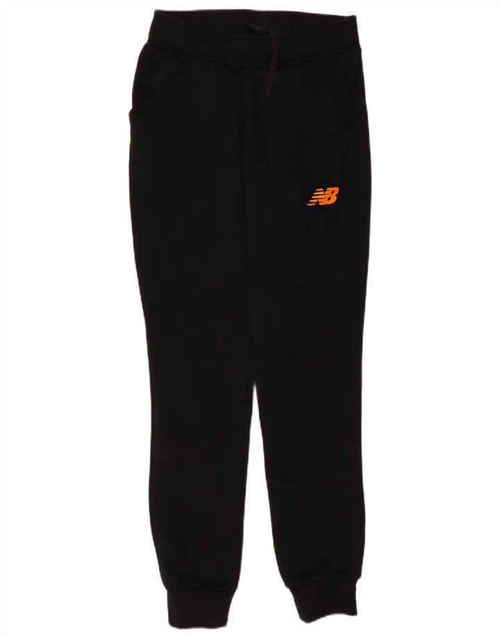 Calça de treino feminina New Balance Joggers UK 12 poliéster preto médio