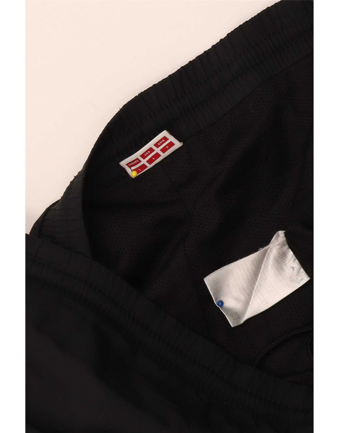 Calça de treino masculina Hummel Graphic grande poliéster colorblock preto