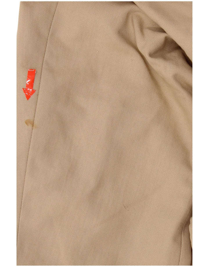 Jaqueta Blazer Masculina Hugo Boss com 3 Botões EU 48 Algodão Bege Médio