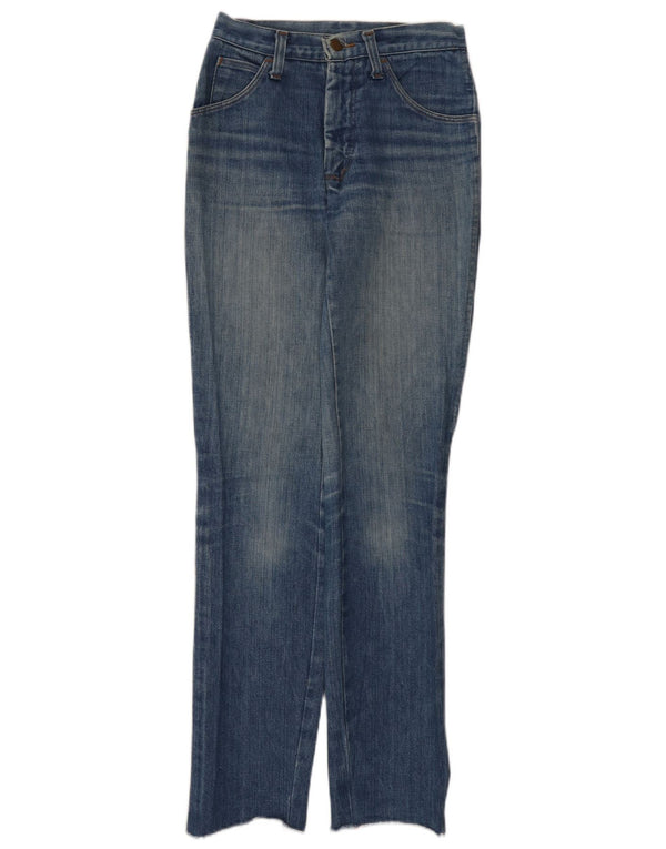 Jeans Wrangler Feminino Slim W27 L34 Azul Algodão