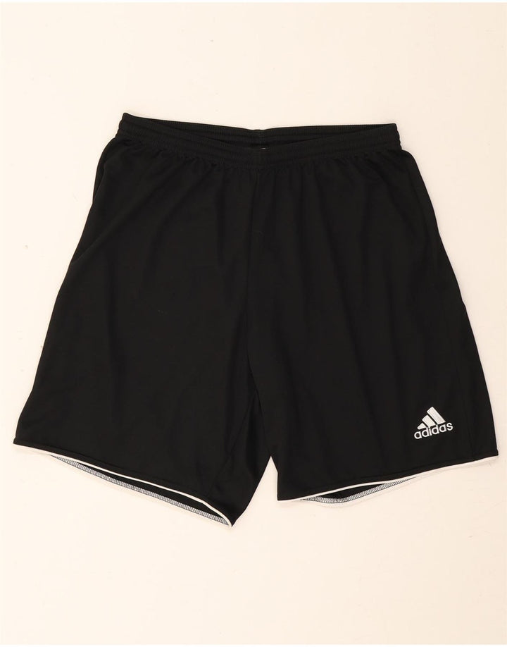 ADIDAS Mens Climalite Sport Shorts Grande Poliéster Preto