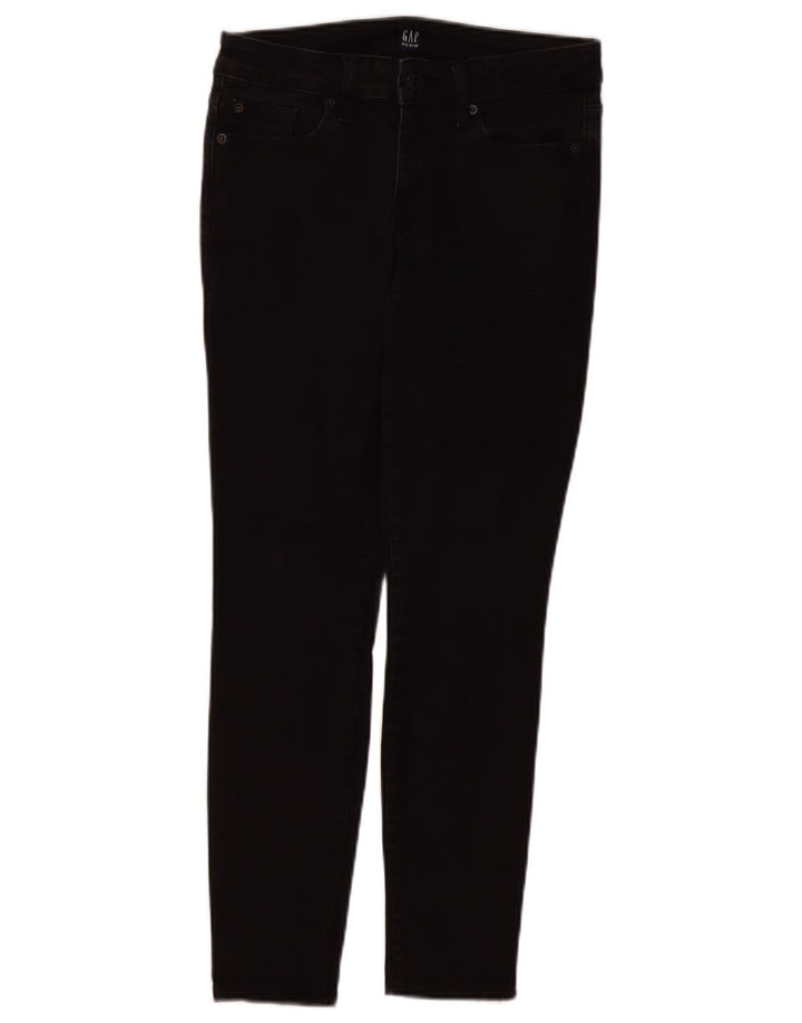 Calça jeans skinny feminina GAP W27 L27 algodão preto