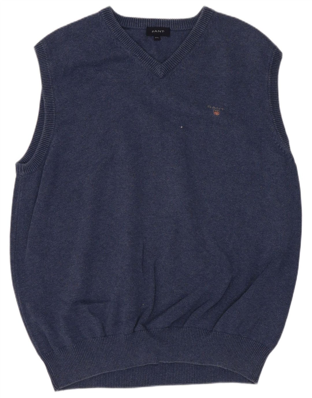 Gant Mens Colete Regata 2XL Algodão Azul Marinho