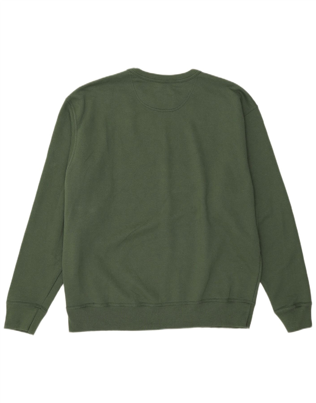 Campeão Mens Moletom Jumper XL Algodão Verde