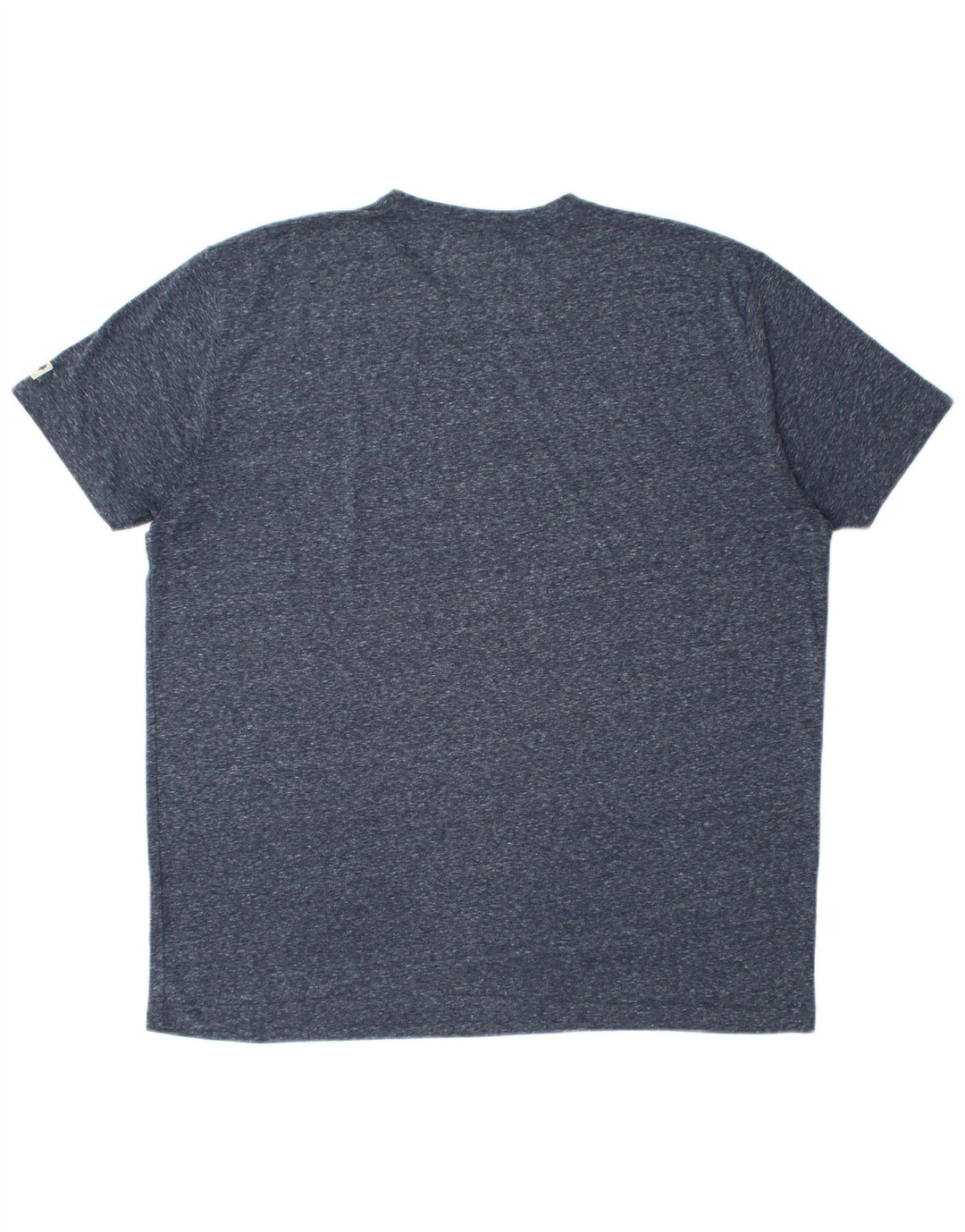 Camiseta gráfica masculina Marlboro Classics Top 2XL Poliéster manchado azul marinho