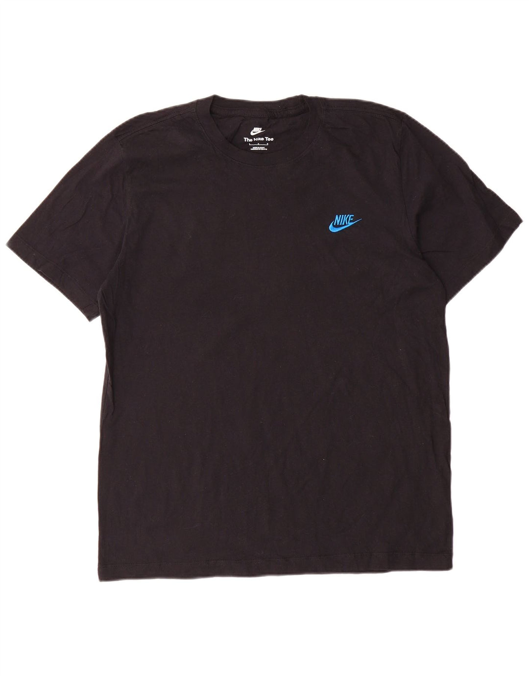 Camiseta masculina Nike grande algodão preto