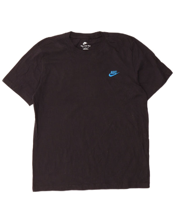 Camiseta masculina Nike grande algodão preto