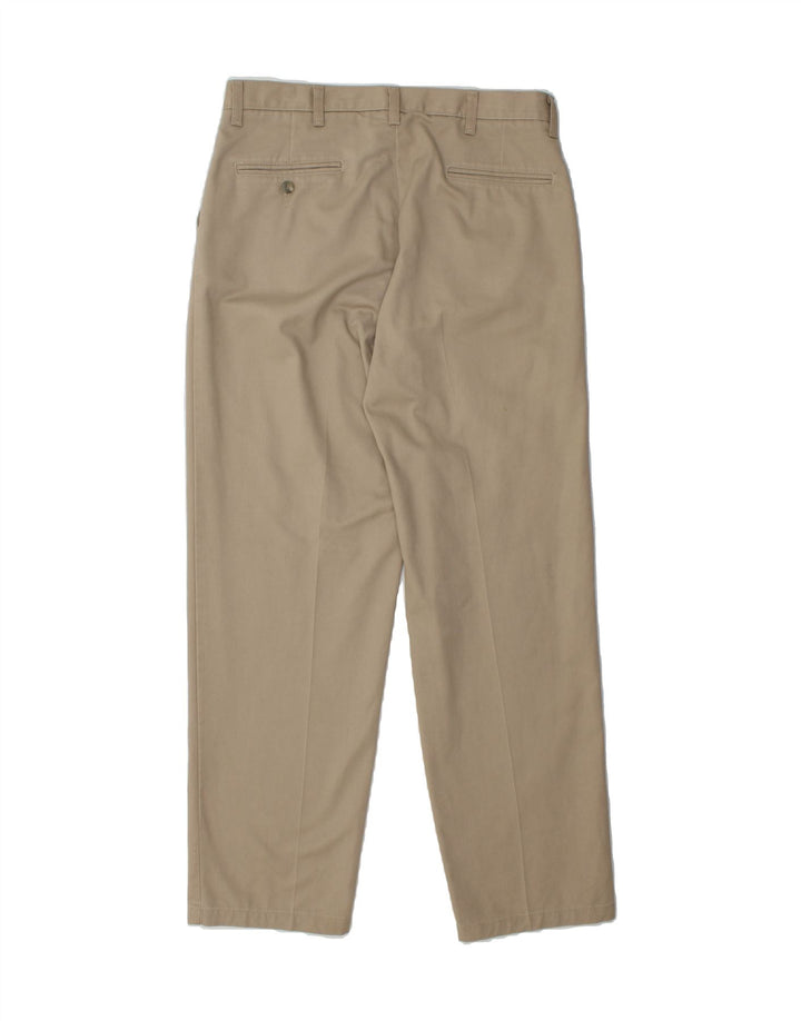 WRANGLER Womens Pegged Chino Trousers W34 L32 Beige Cotton Vintage Wrangler and Second-Hand Wrangler from Messina Hembry 