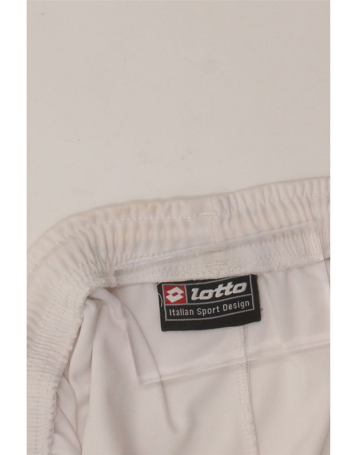 Shorts esportivos gráficos masculinos LOTTO grandes brancos