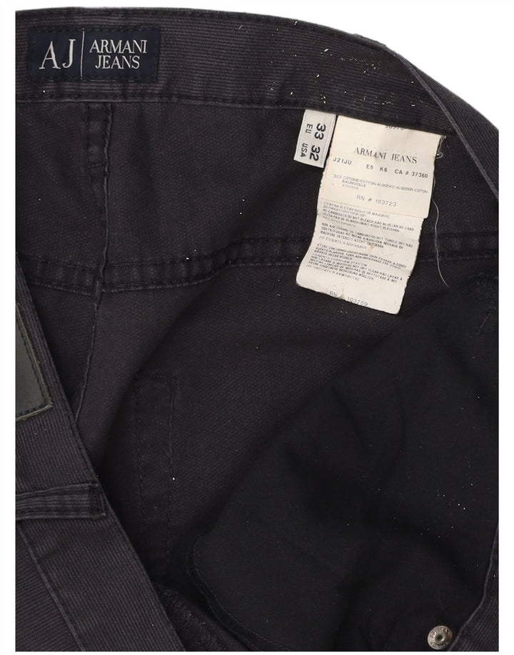 Calça casual reta masculina W32 L31