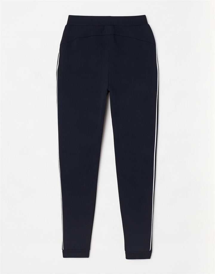 Calça de treino masculina Ellesse pequena algodão azul marinho