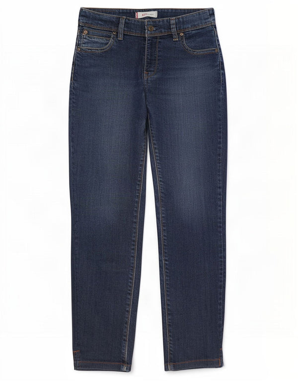 Calça jeans feminina Levi's 571 Slim W32 L28 azul algodão