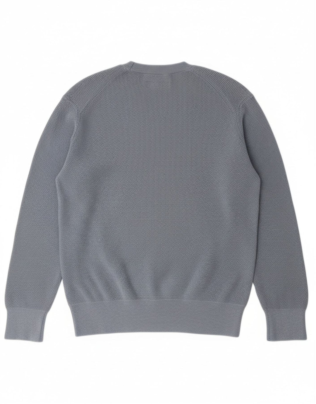 Suéter masculino ALL SAINTS com gola redonda e algodão azul médio