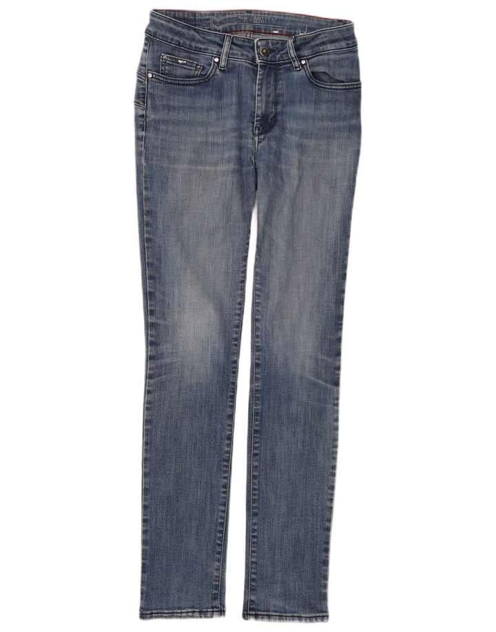 Gas Womens Slim Jeans W26 L30 Azul Algodão