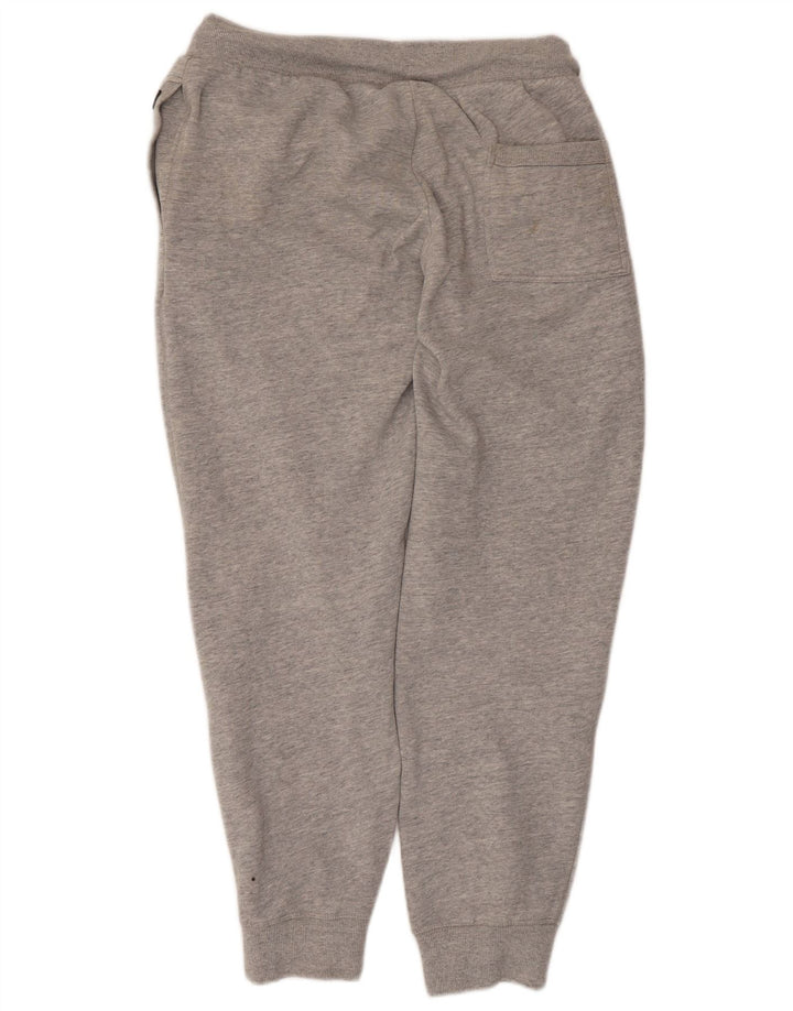 Calça de treino masculina Superdry joggers grande cinza manchado
