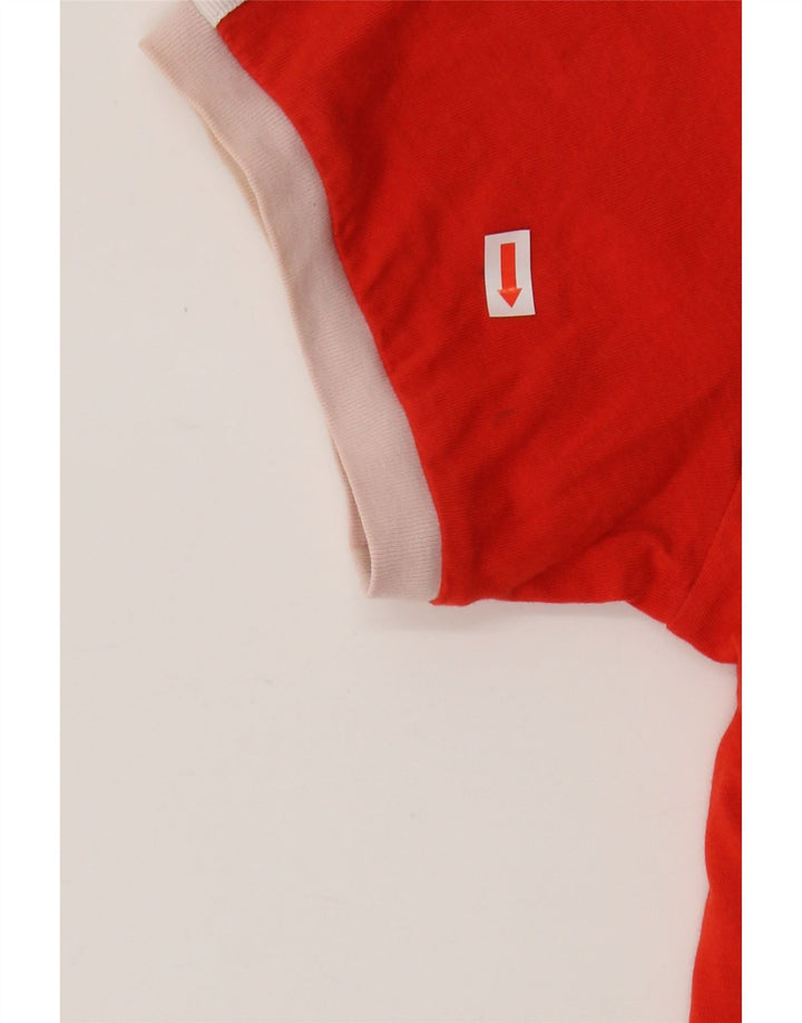 Camiseta Adidas Feminina Top UK 12 Médio Algodão Vermelho