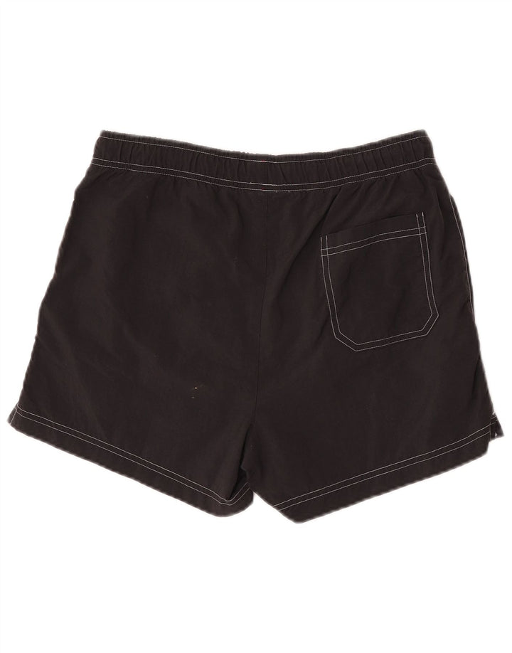 Shorts de natação masculino Champion pequeno preto nylon