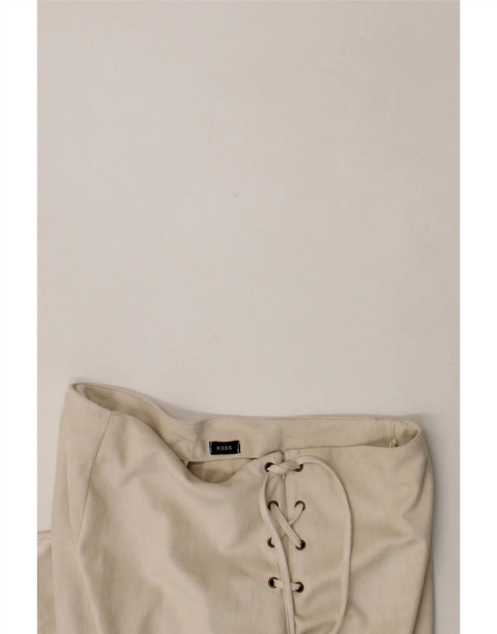 REDS Womens Bootcut Casual Trousers IT 46 Large W32 L31 Off White Vintage REDS and Second-Hand REDS from Messina Hembry 