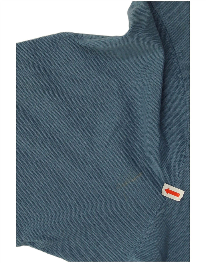 Camisa polo masculina Jack Wills grande algodão azul