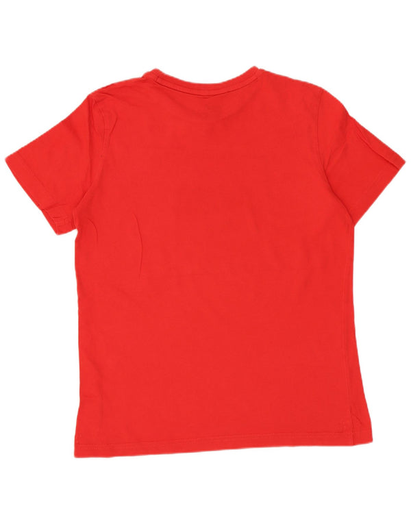 Camiseta Puma Boys Graphic Top 13-14 Anos Vermelho