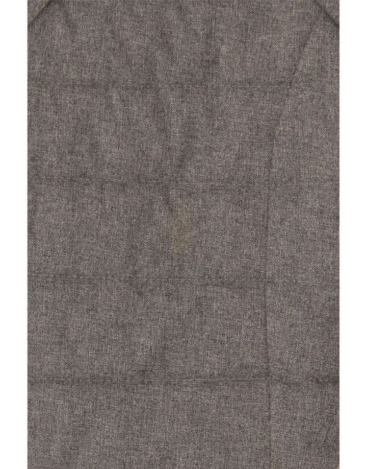 Blazer feminino com capuz e jaqueta acolchoada Conte of Florence IT 42 cinza médio
