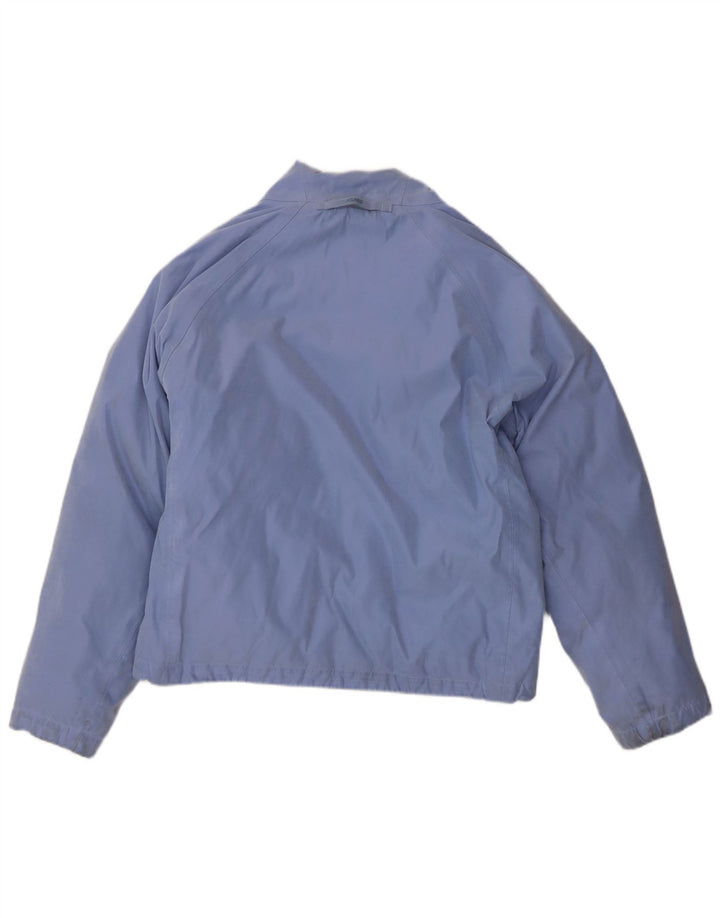 Jaqueta acolchoada feminina Musto UK 14 grande poliéster azul