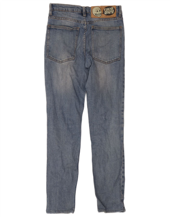 Barato Segunda-feira Mens Slim Jeans W31 L34 Algodão Azul