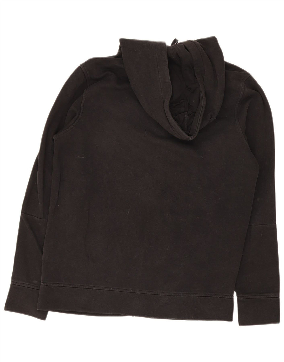 Suéter masculino com capuz e zíper The North Face algodão preto médio