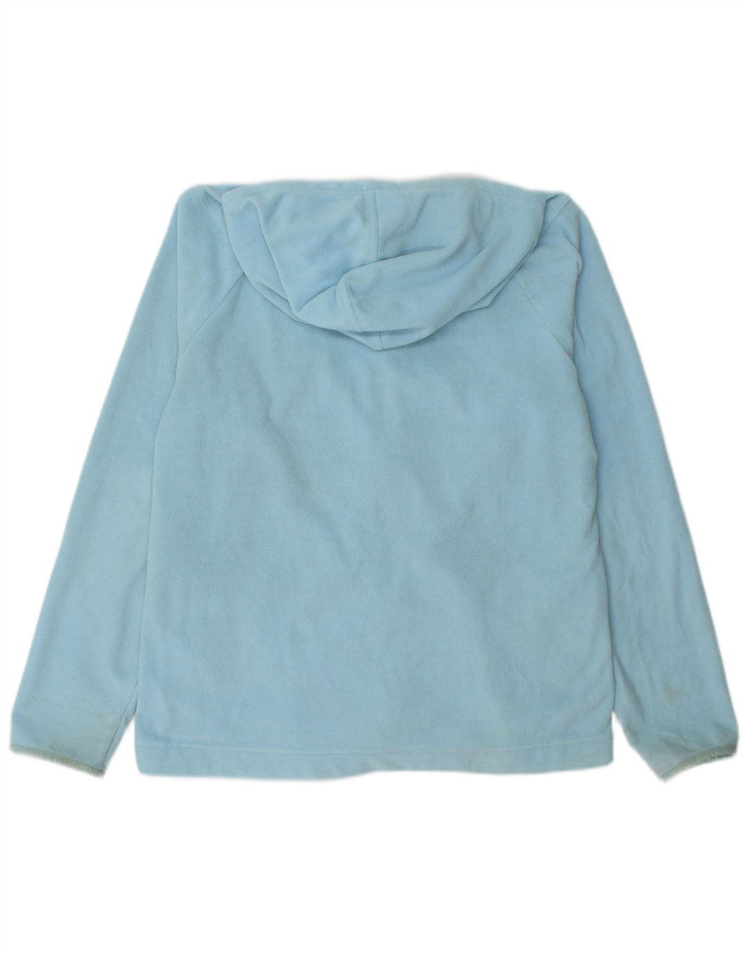 Jaqueta de lã com capuz feminina Reebok UK 18 XL azul poliéster