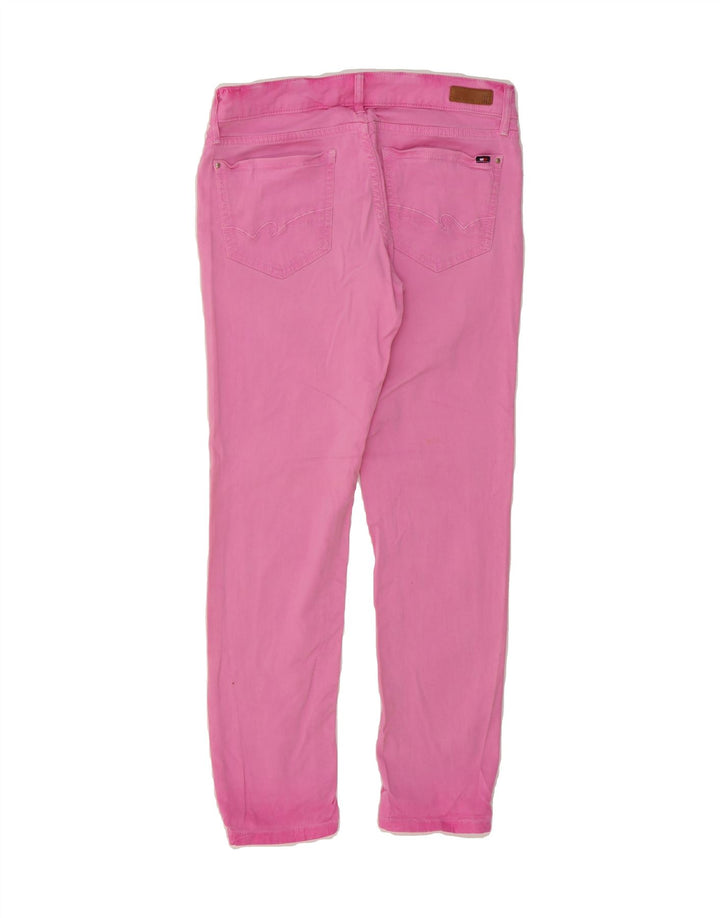 TOMMY HILFIGER Womens Milan Slim Jeans W30 L25  Pink Cotton Vintage Tommy Hilfiger and Second-Hand Tommy Hilfiger from Messina Hembry 