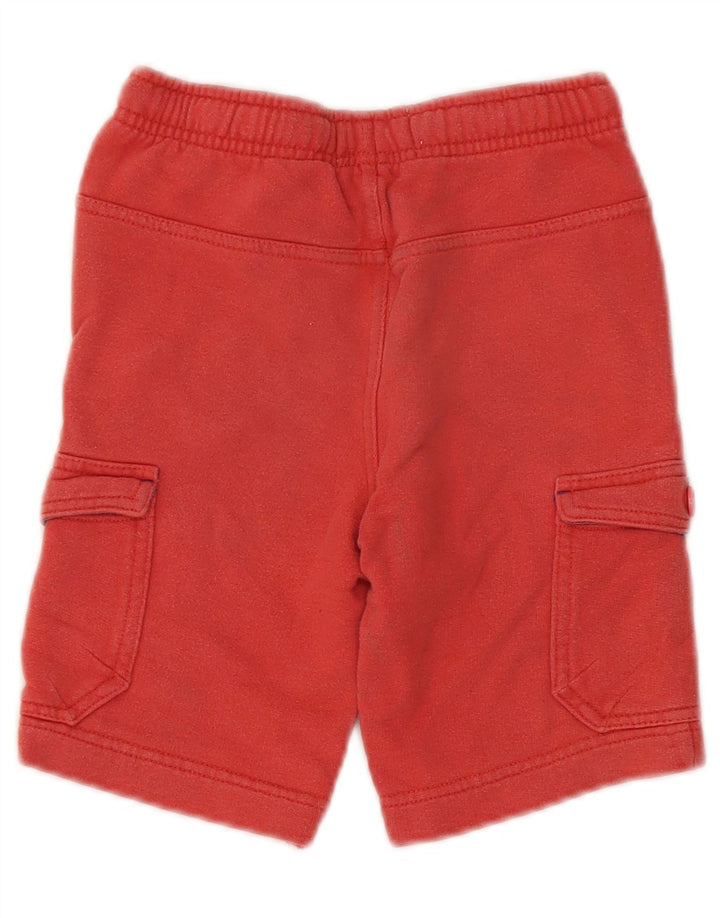 Shorts esportivos Boden Boys 5-6 anos algodão vermelho