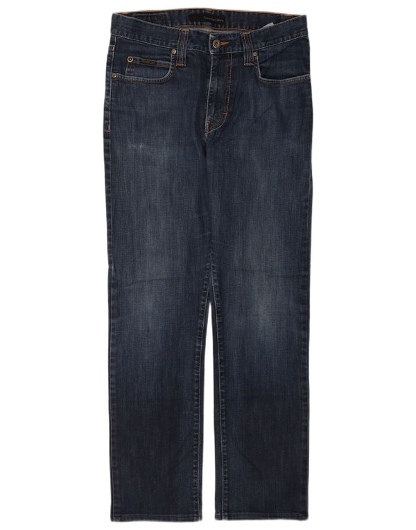 Calvin Klein Masculino Larston Straight Jeans W30 L28 Azul Marinho