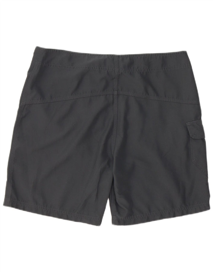 Shorts de natação masculino Hurley grande poliéster cinza